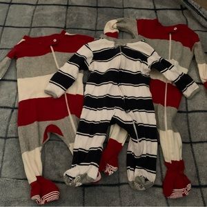 🍒🍒 0-3 months footy pajamas, Burt’s Bees